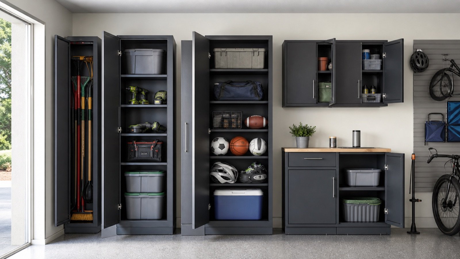Garage Cabinet Size Guide: Width, Height, and Usable Space