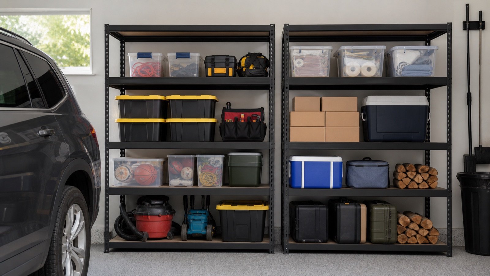 Garage Shelving Buying Guide: Depth, Load, and Layout