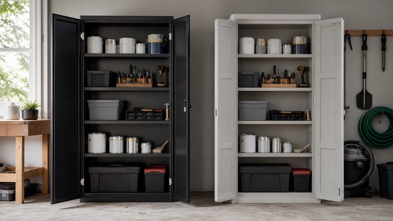 Metal vs Plastic Garage Cabinets: Which Material Fits Your Garage?