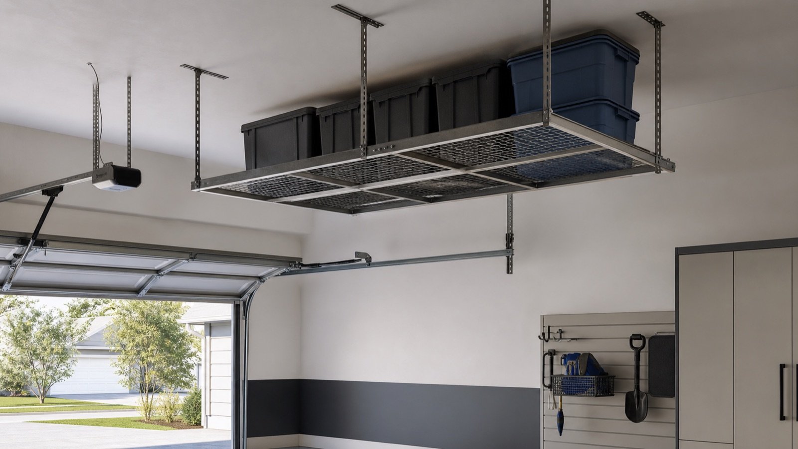 How Much Clearance Do You Need for Overhead Garage Storage?