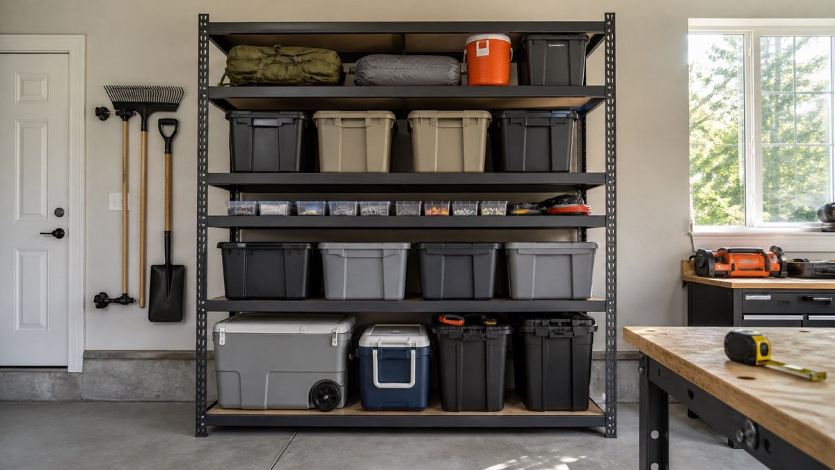 Garage Shelf Spacing Guide: Plan Openings That Fit Your Stuff