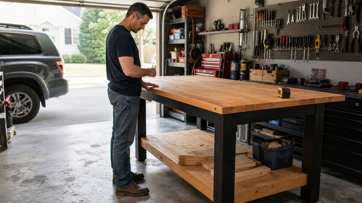 Garage Workbench Height Guide: Find a Comfortable Working Range