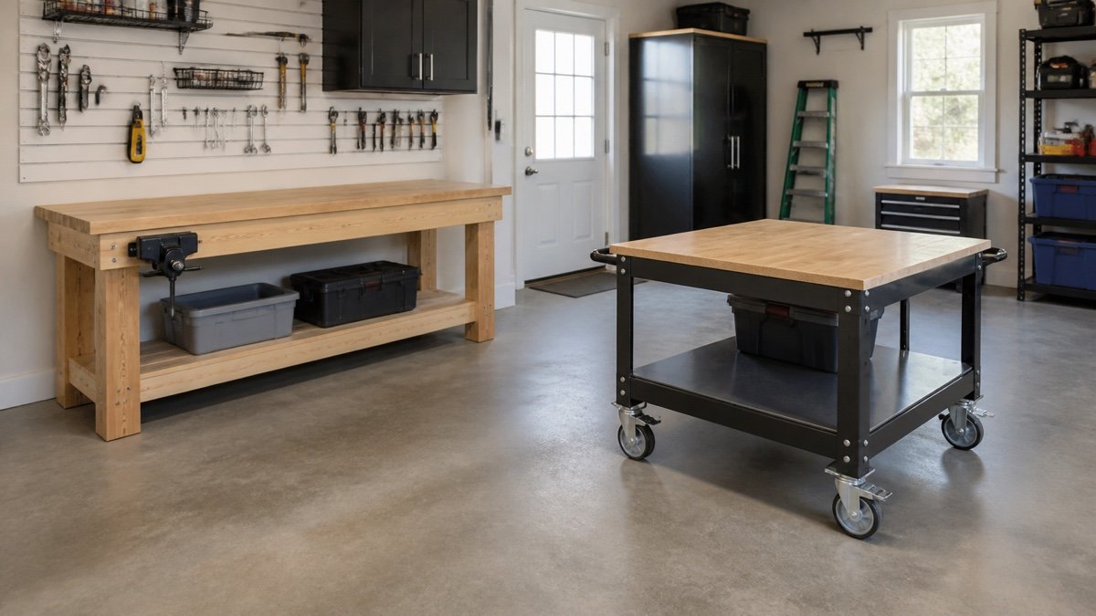 Mobile vs Fixed Workbench: Which Setup Fits Your Garage?