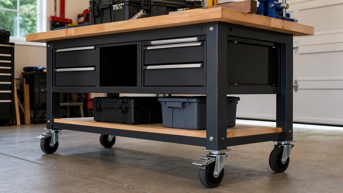 Workbench Caster Size and Weight Capacity: Plan for the Loaded Bench