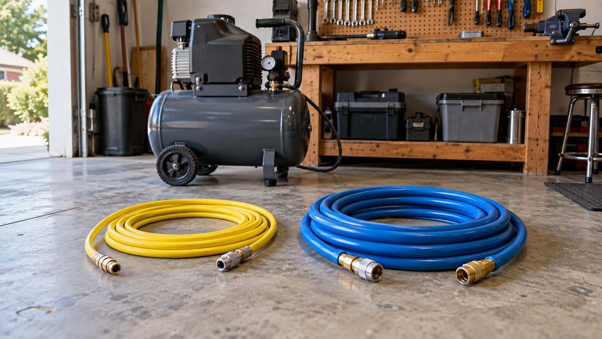1/4 vs 3/8 Air Hose: Which Size Fits Your Garage?