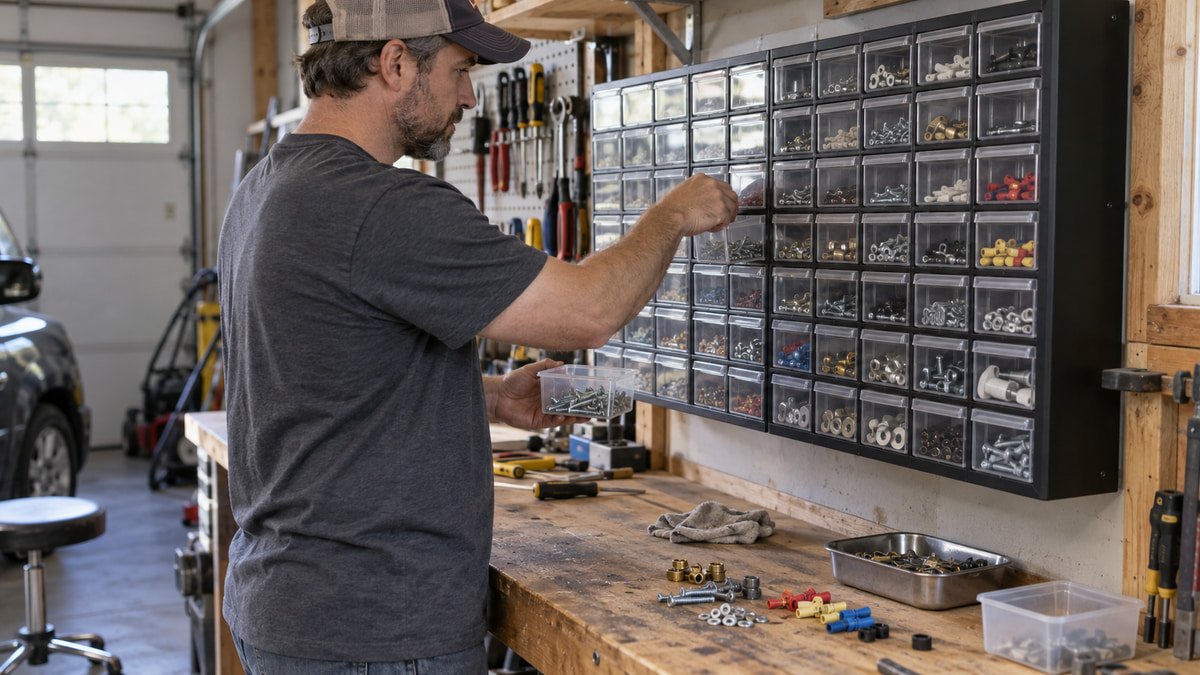 Best small parts organizer for garage: five practical picks