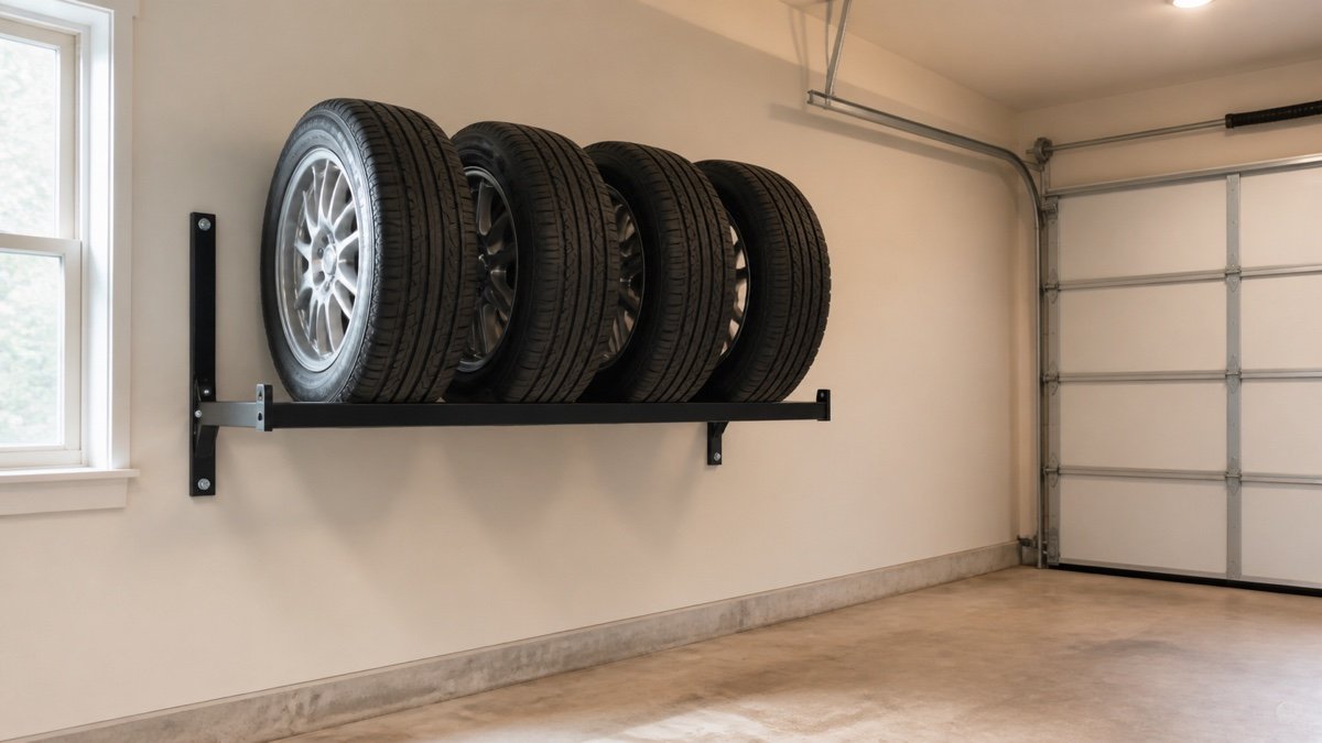 Garage Tire Storage Rack Guide: Fit the Rack to Your Wheels