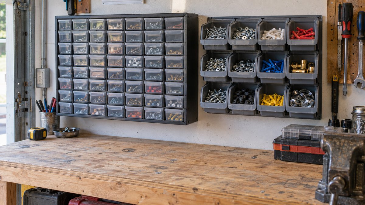 Small Parts Storage Drawers vs Bins: Choose by Workflow