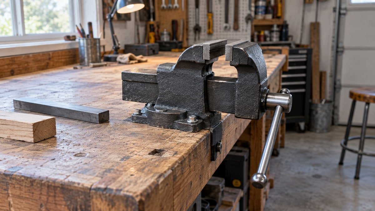 Workbench Vise Size Guide: Choose 4, 5, or 6 Inch